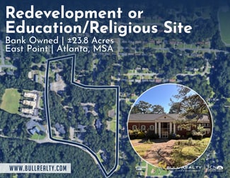 East Point, GA Residential Land - 2605 Ben Hill Rd