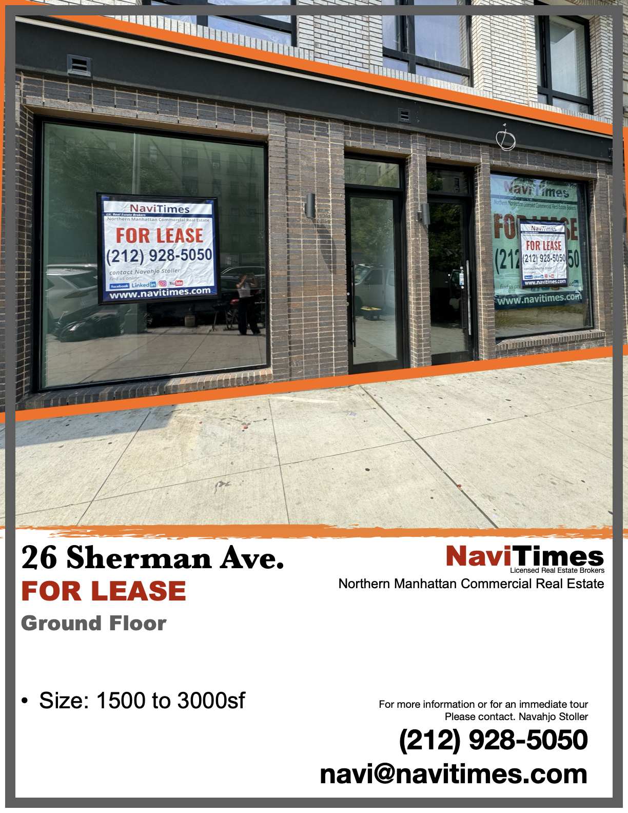 26 Sherman Ave, New York, NY for Rent