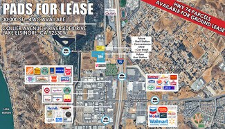 Lake Elsinore, CA Commercial Land - Collier Ave And Riverside Dr