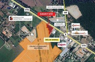 Pinehurst, TX Commercial Land - 35639 Farm to Market 1774