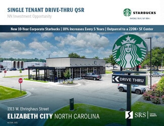 Elizabeth City, NC Fast Food - 1313 W Ehringhaus St