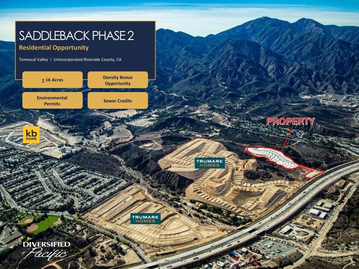 De Palma Road, Temescal Valley, CA for Sale