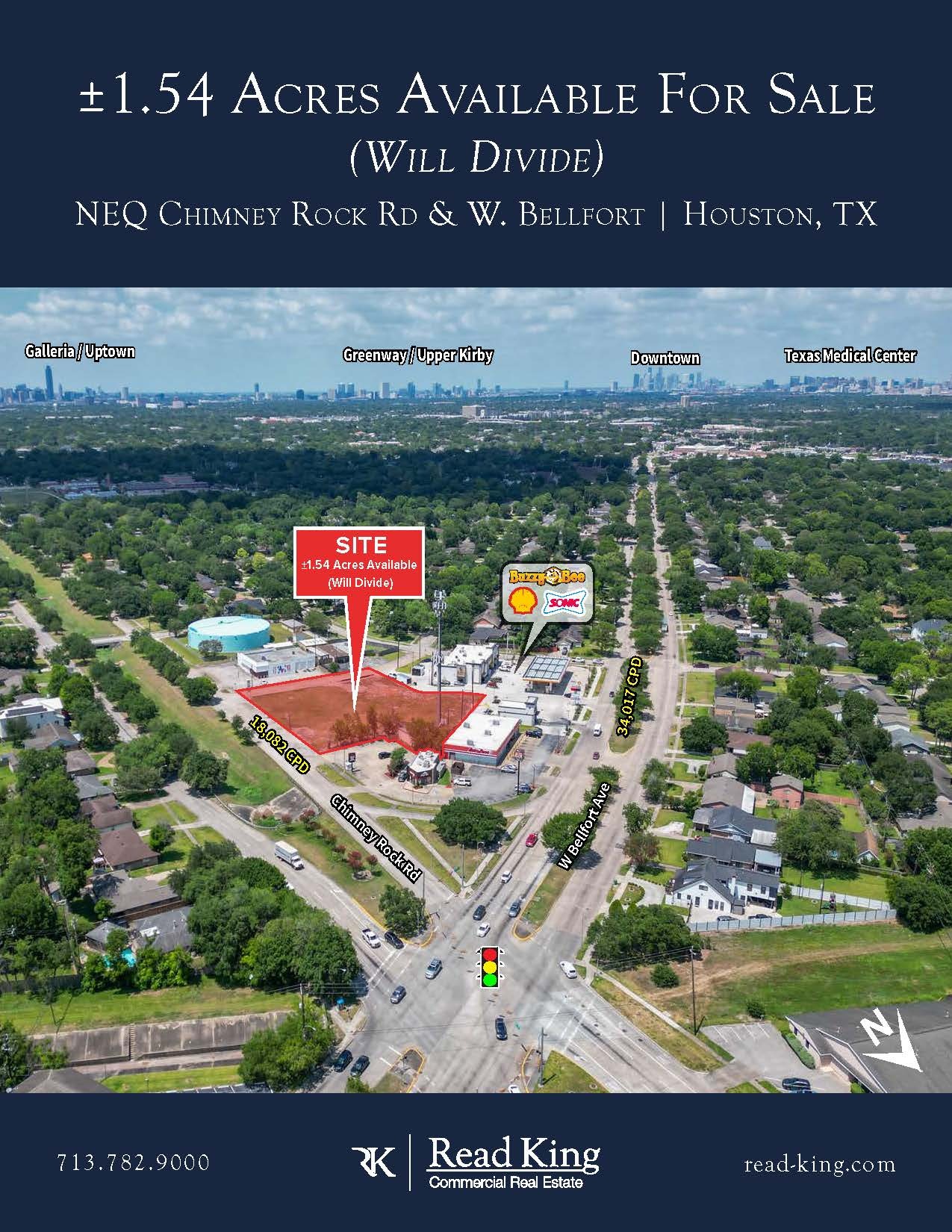 NEC W Bellfort & Chimney Rock Rd, Houston, TX for Sale