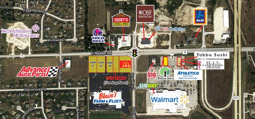 E Rockton Rd @ Quail Trail, Roscoe, IL for Sale