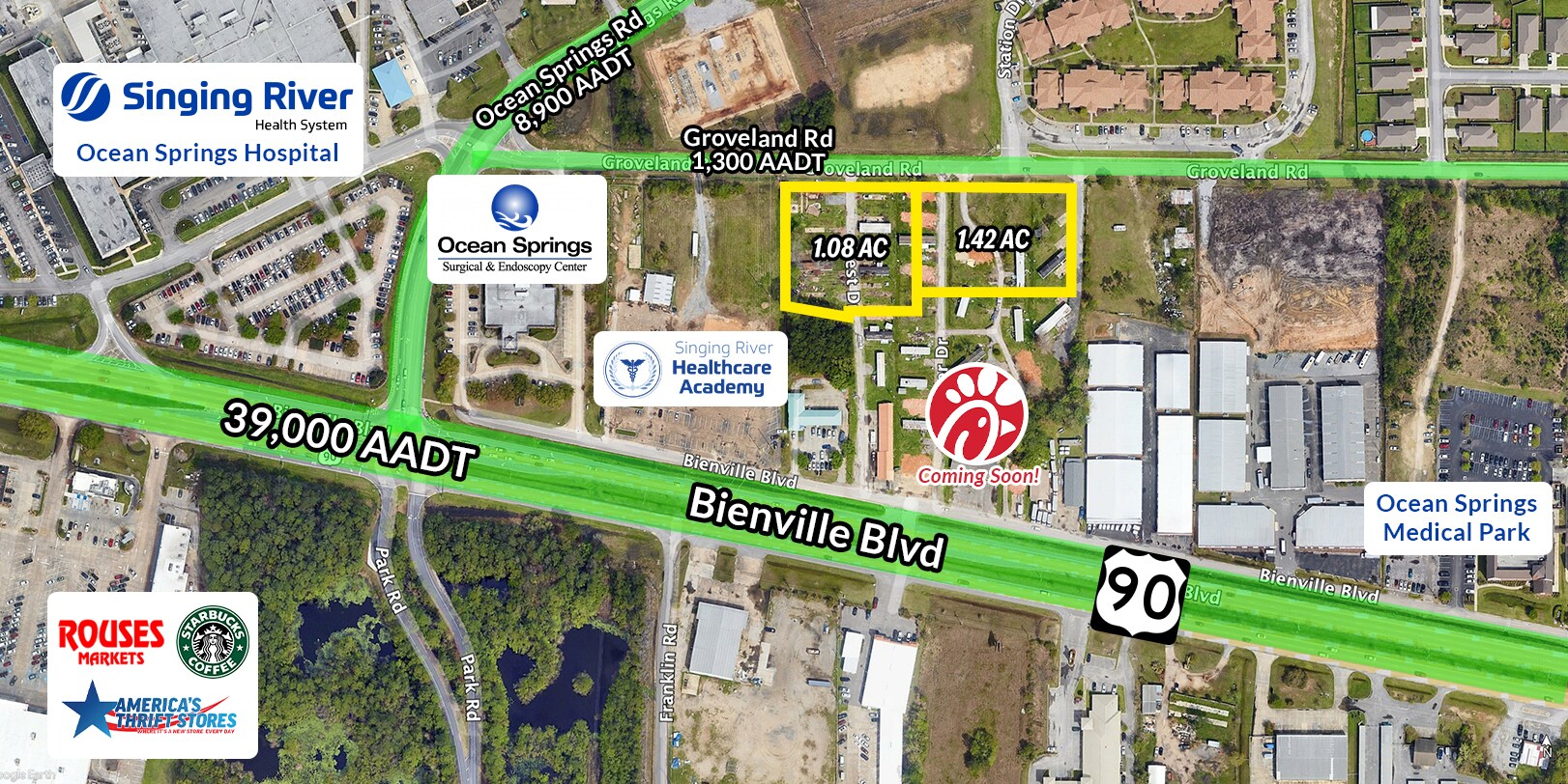 3417 Bienville Blvd, Ocean Springs, MS for Sale