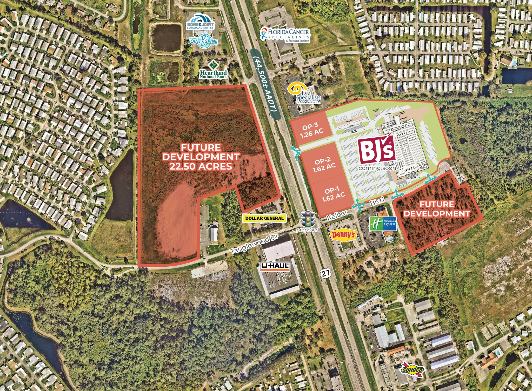 NEC of US 27 hwy, Sebring, FL for Rent