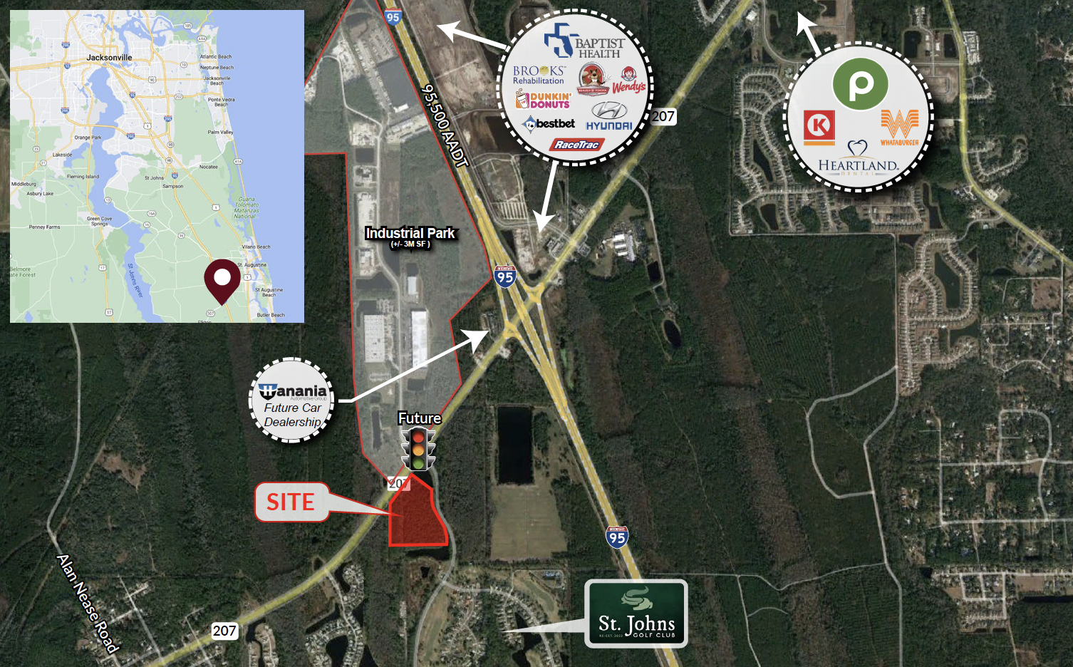 SR 207 & Cypress Links Blvd, Elkton, FL for Rent