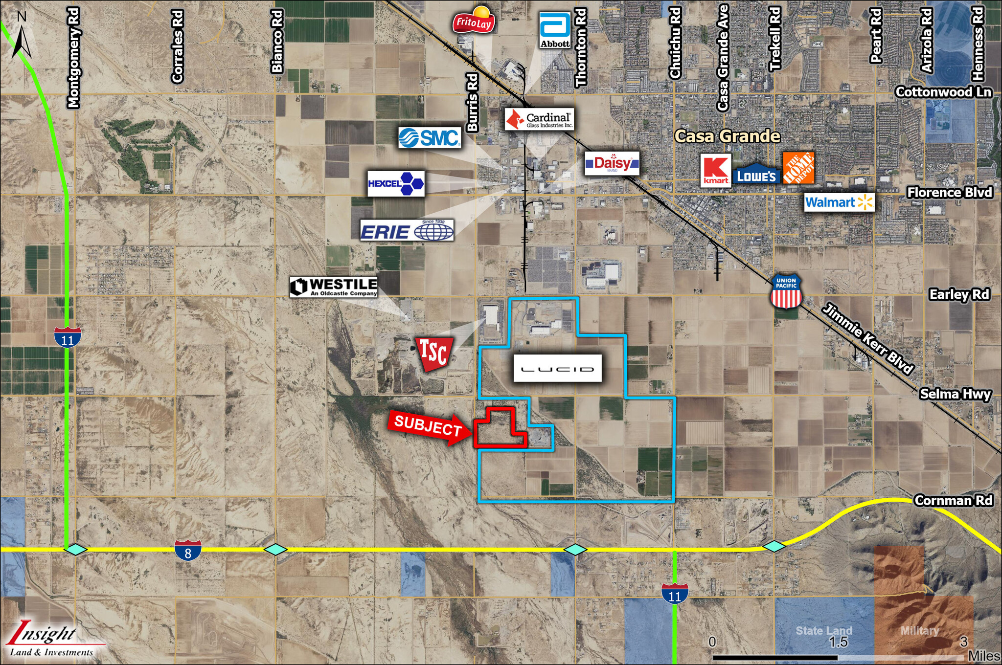 0000 Burris Road, Casa Grande, AZ for Sale