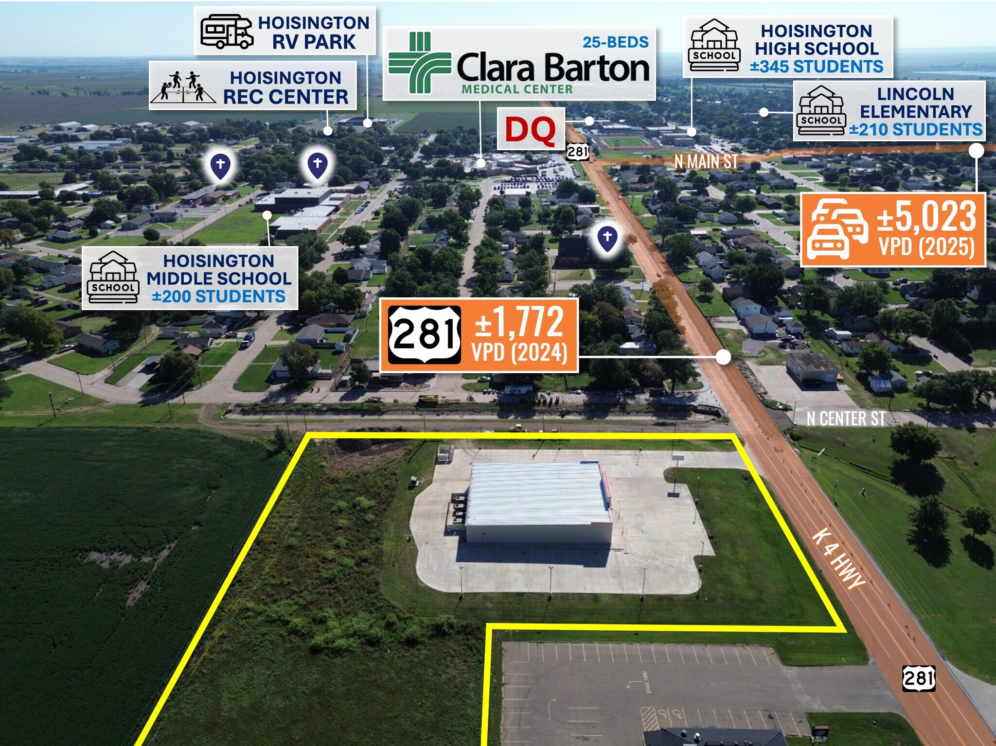52 W K-4 Hwy, Hoisington, KS for Sale