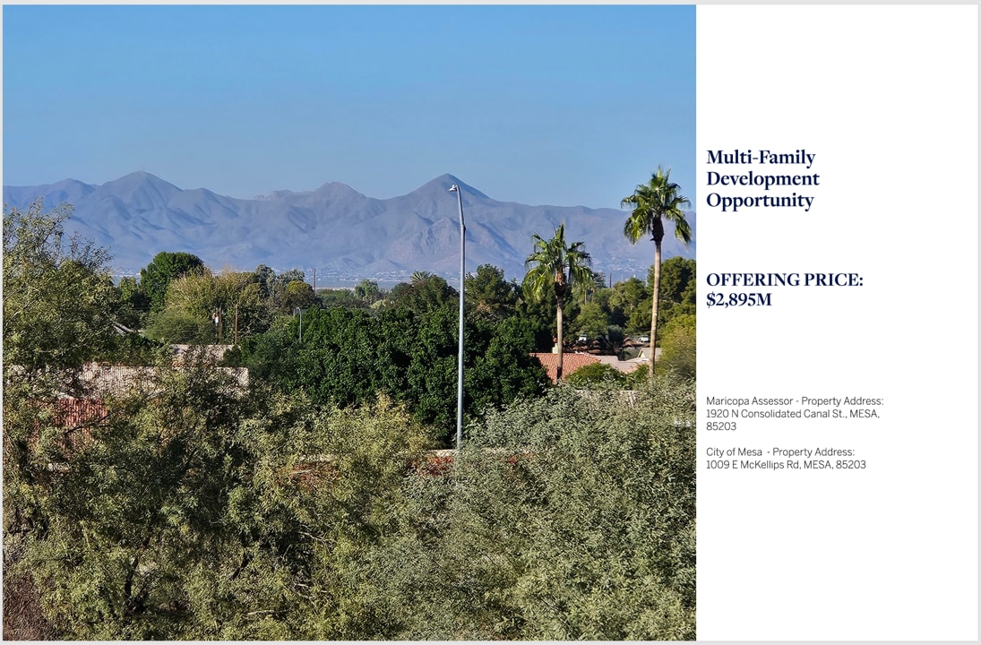 1920 N Consolidated Canal, Mesa, AZ for Sale