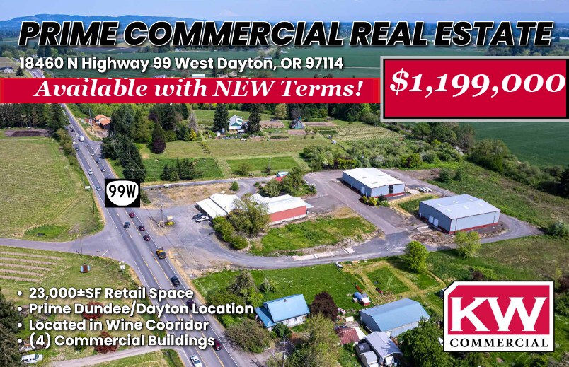18400 N Highway 99 W, Dayton, OR for Sale