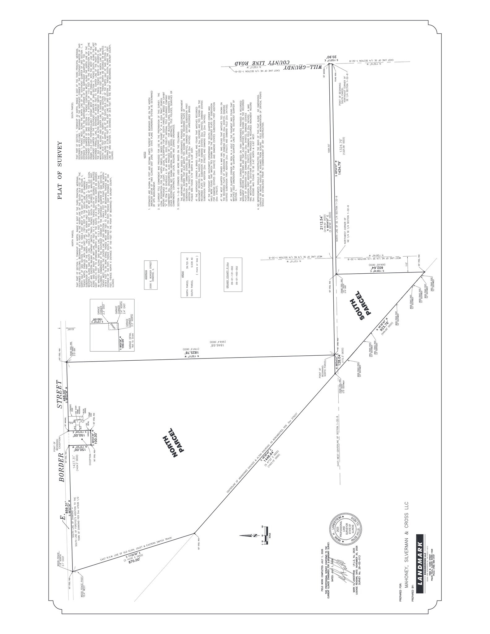 2000 E Border St, Diamond, IL for Sale
