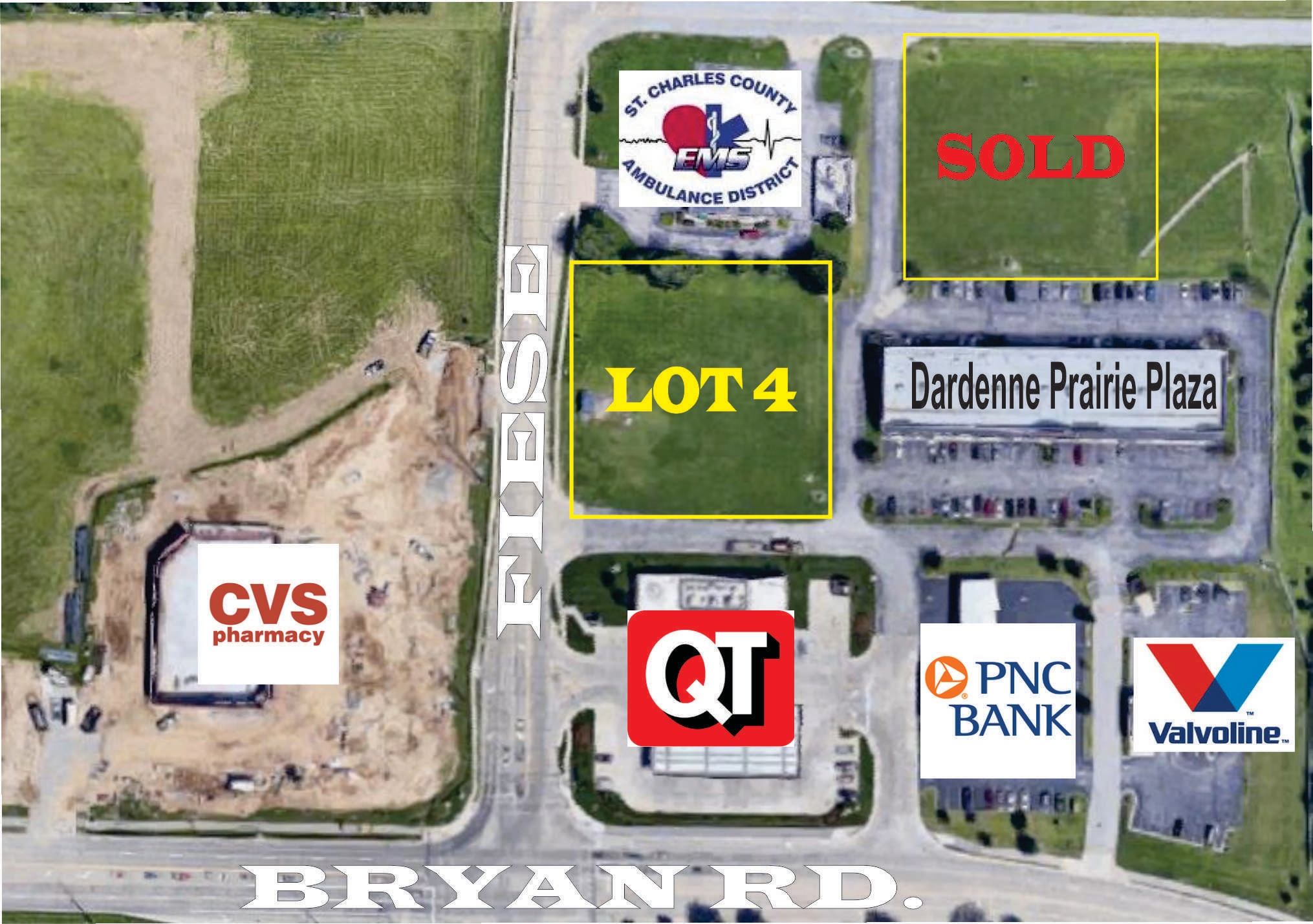 Bryan Rd at Feise Rd, Dardenne Prairie, MO for Sale
