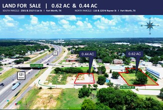 Fort Worth, TX Commercial Land - 2501 & 2517 E 1st St