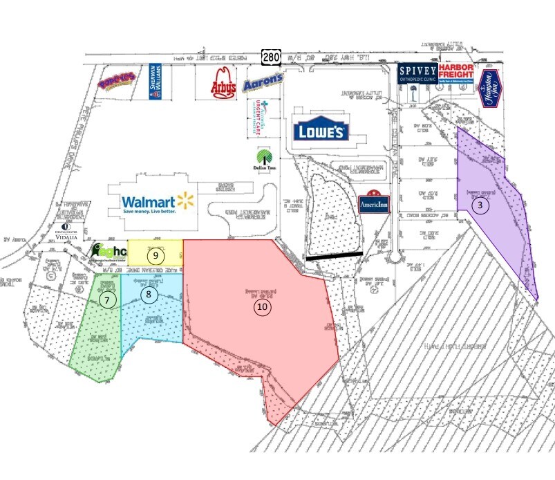 US Highway 280 @ Mose Coleman Drive, Vidalia, GA for Sale