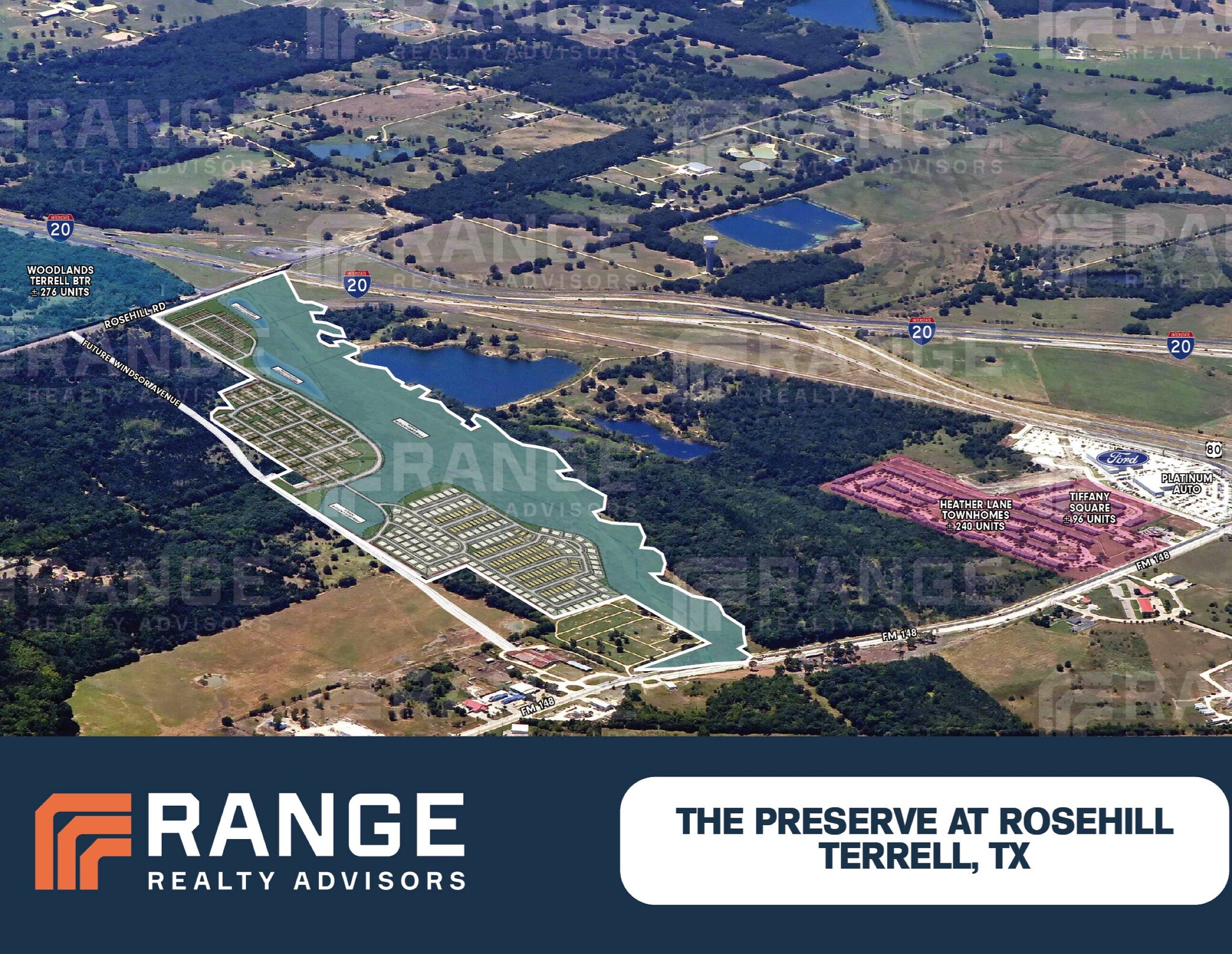 NEQ I-20 @ FM 148, Terrell, TX for Sale