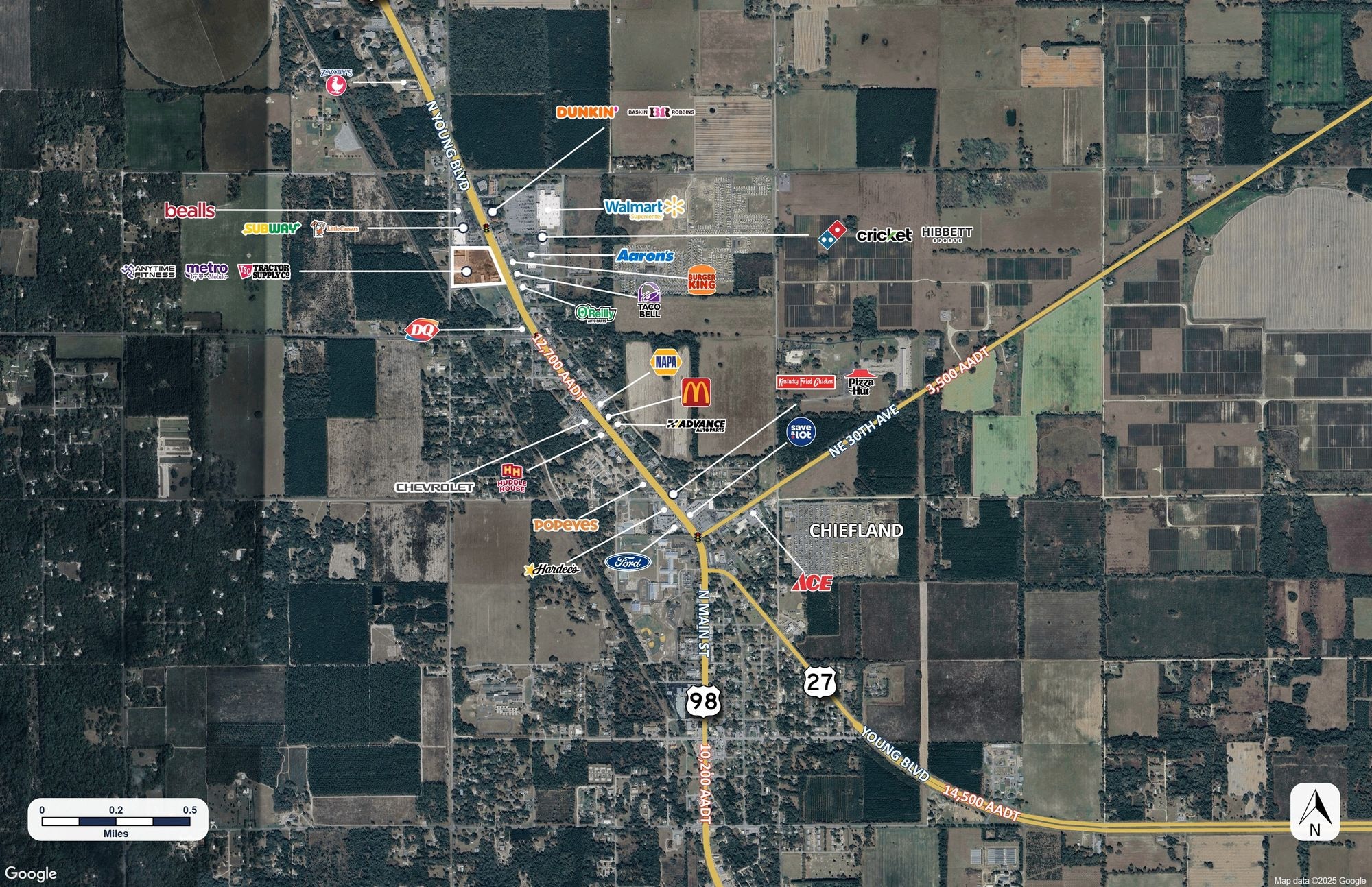 2202 N Young Blvd, Chiefland, FL for Rent