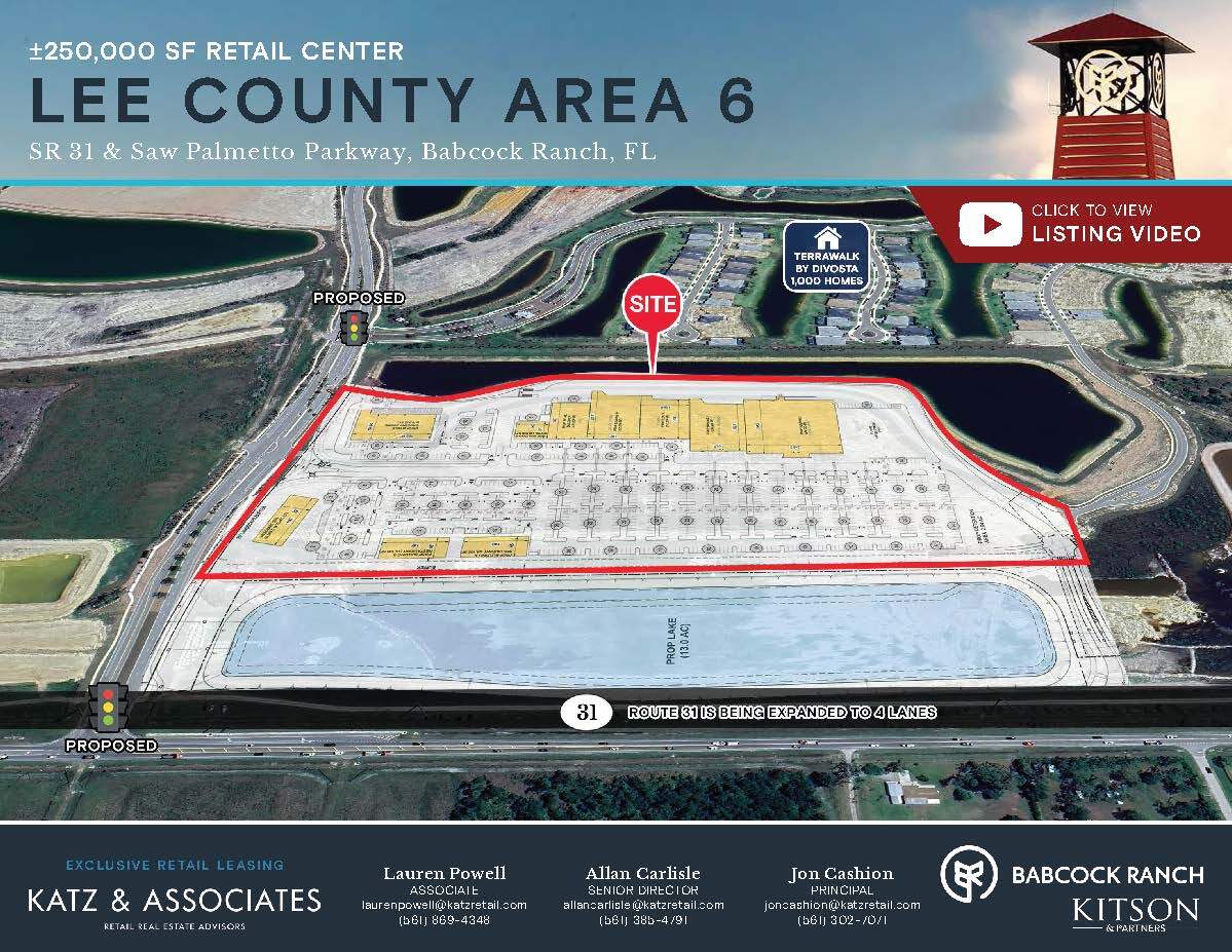 SR 31 & Palmetto Pky, Babcock Ranch, FL for Rent