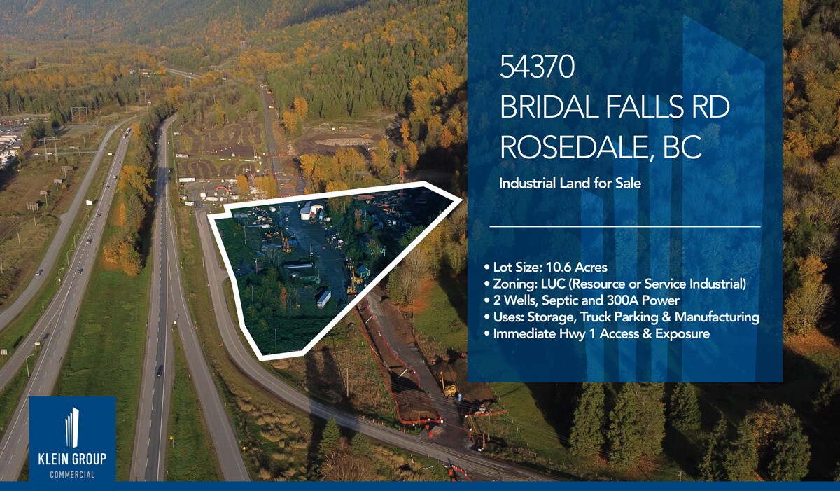 54370 Bridal Falls Rd, Rosedale, BC for Sale