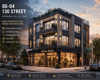 Richmond Hill, NY Commercial Land - 8604 130th St