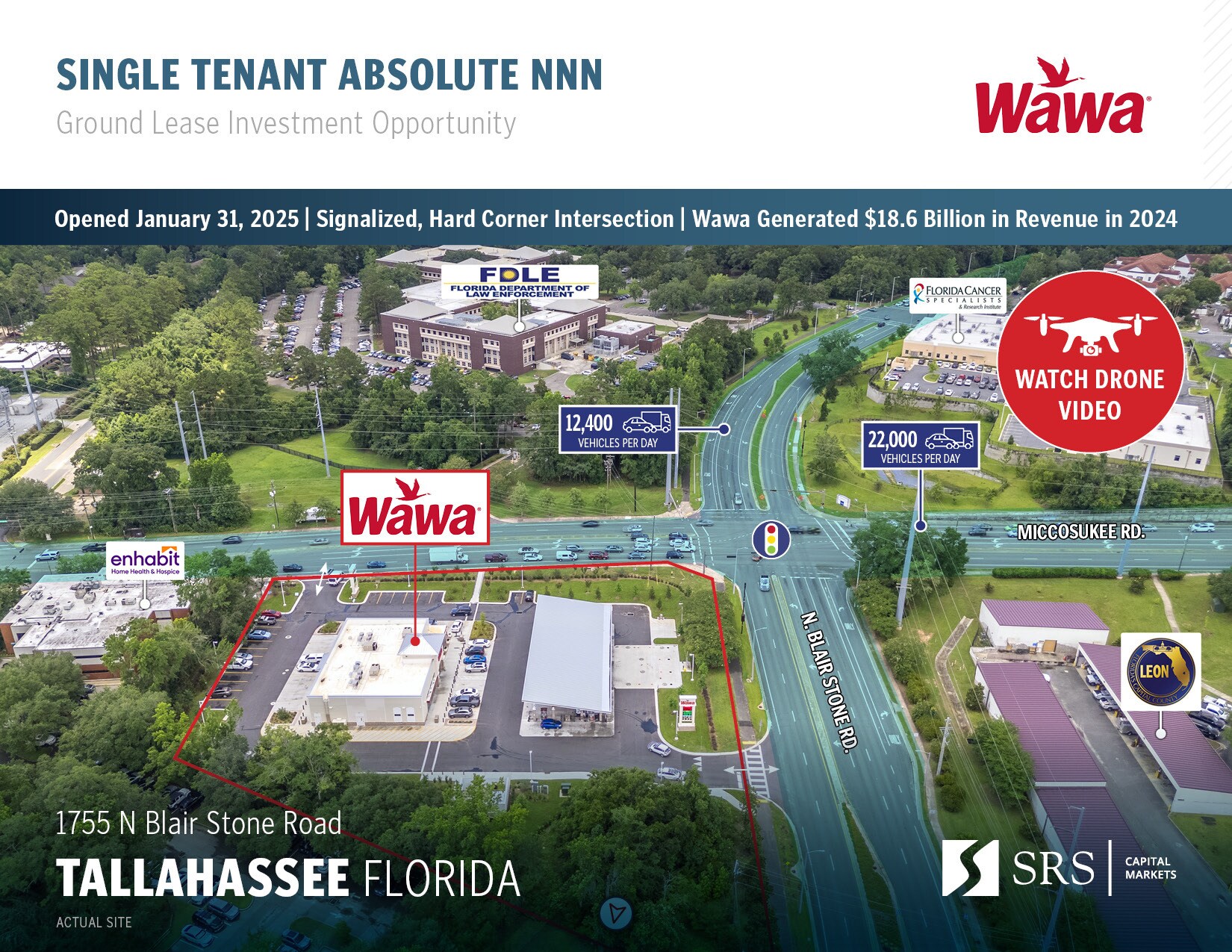1755 N Blair Stone Rd, Tallahassee, FL for Sale