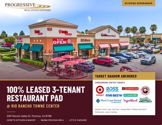 Pomona, CA Restaurant - 2051 Rancho Valley Dr