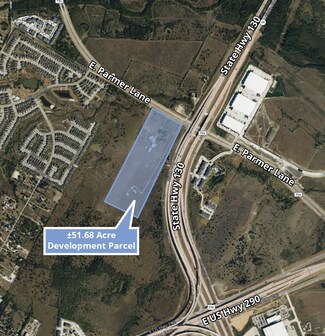 Manor, TX Commercial Land - 8011 E Parmer Ln