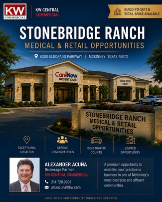 McKinney, TX Medical - 6200 W Eldorado Pky McKinney, TX Medical - 6200 W Eldorado Pky