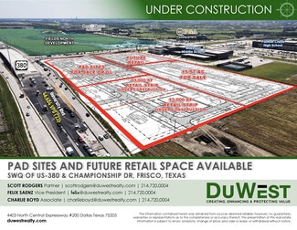 Frisco, TX Retail - SWC of US Hwy 380 & Championship Dr