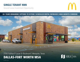 Mesquite, TX Fast Food - 2700 Faithon P Lucas SR Blvd