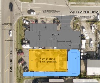 Bradenton, FL Commercial Land - 5515 15th St E Bradenton, FL Commercial Land - 5515 15th St E