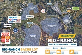 Liberty Hill, TX Commercial Land - 3148 Co 258