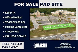 Keller, TX Commercial Land - 1745 Keller Pky