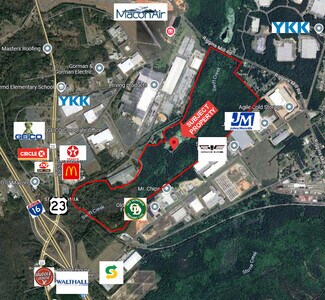 Macon-Bibb, GA Commercial Land - 4989 Riggins Mill rd