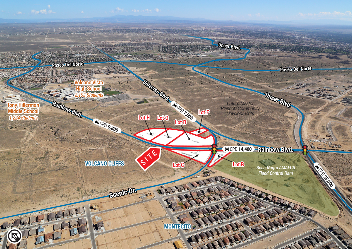 Universe Blvd & Rainbow Blvd, Albuquerque, NM for Sale