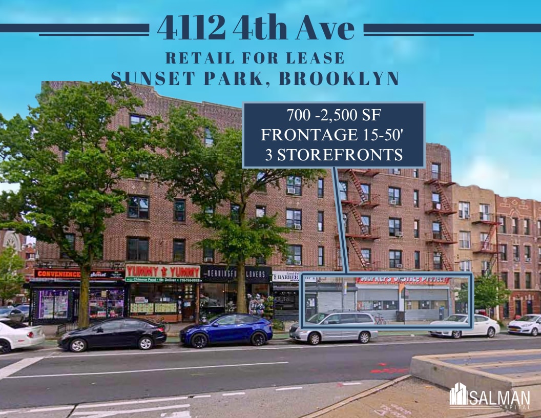 4112 4th Ave, Brooklyn, NY for Rent