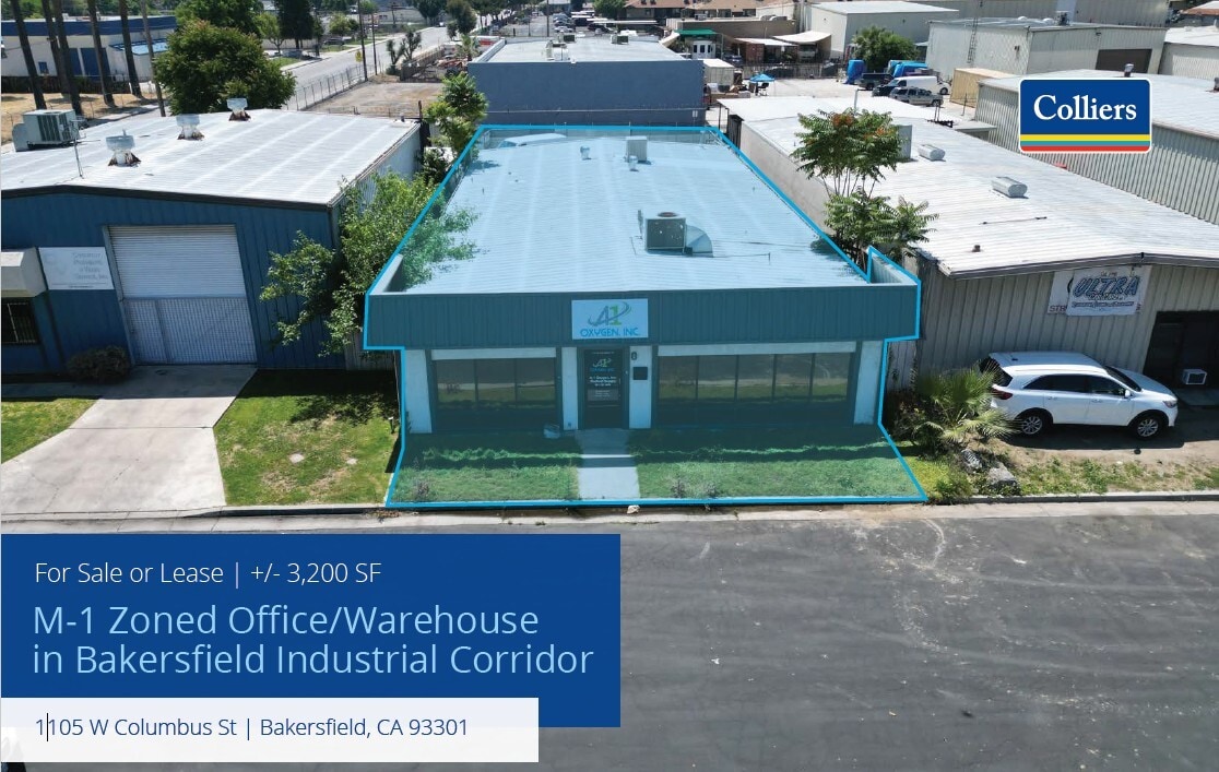 1105 W Columbus St, Bakersfield, CA for Rent