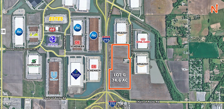 Gateway Commerce Center Dr S, Edwardsville, IL for Sale