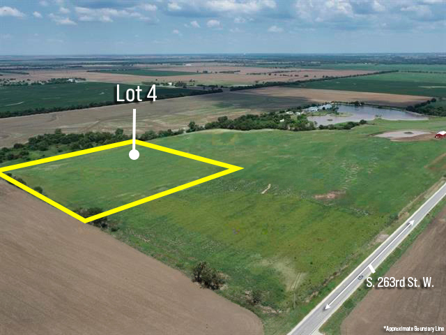 7+/- Acres on 263rd St., Viola, KS for Sale