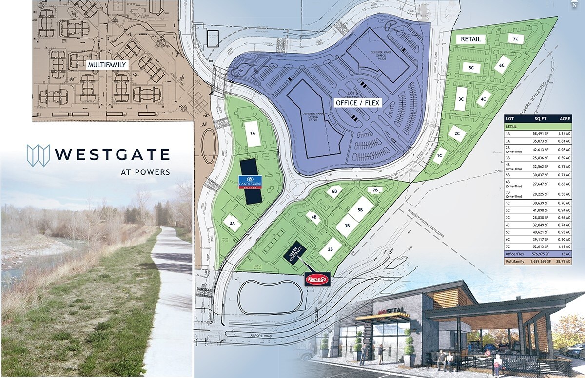 Airport Rd @ Powers Blvd, Colorado Springs, CO for Sale
