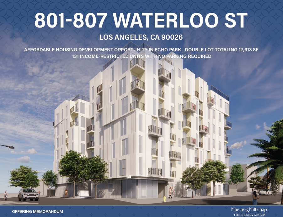 801-807 Waterloo St, Los Angeles, CA for Sale