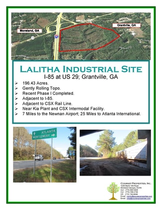Grantville, GA Industrial - US Route 29 & Interstate 85