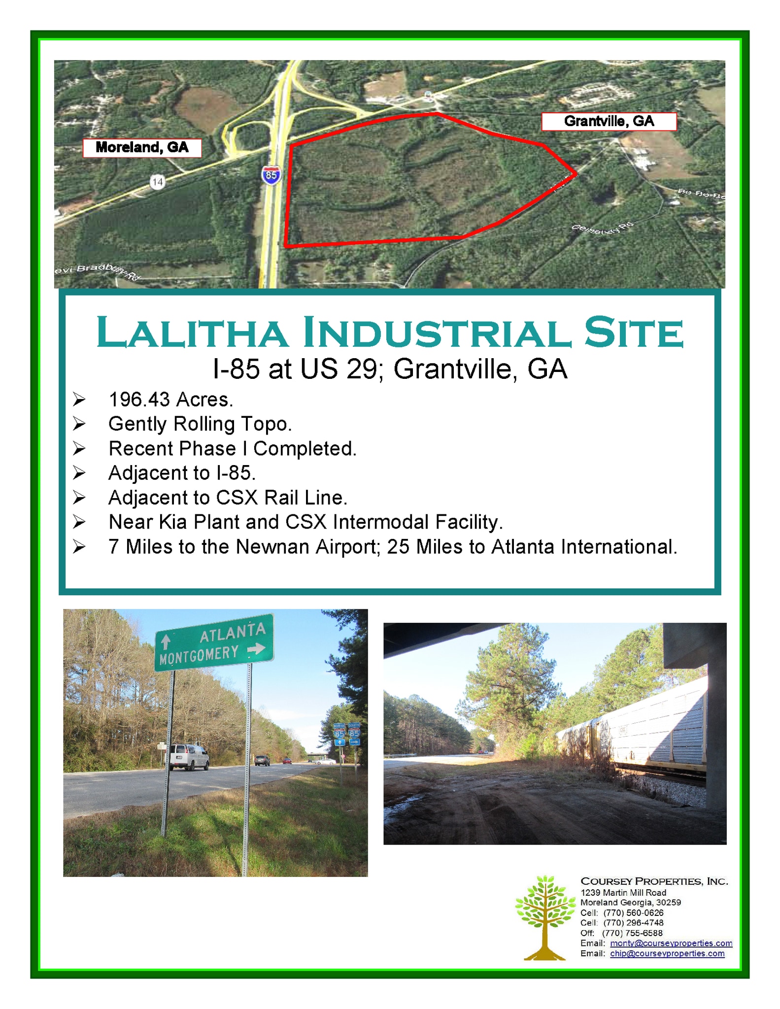 US Route 29 & Interstate 85, Grantville, GA for Sale