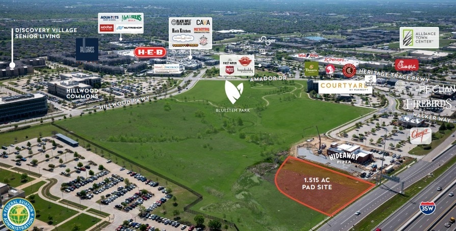 Heritage Trace Parkway & Interstate 35W, Fort Worth, TX for Rent