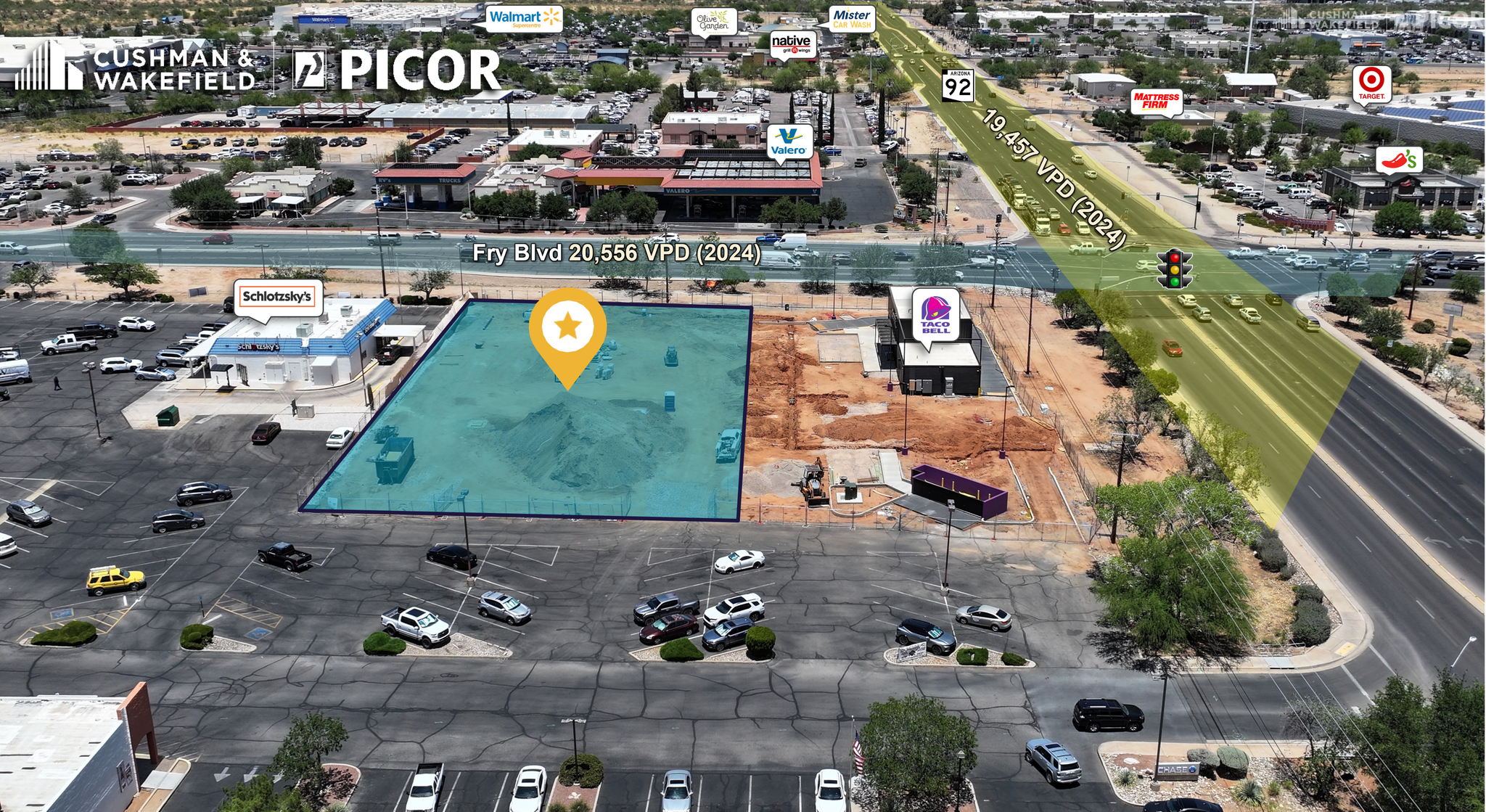 SWC Fry Blvd @ SR 92, Sierra Vista, AZ for Rent