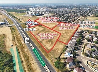 Laredo, TX Commercial Land - Loop 20 @ Aguanieve Dr
