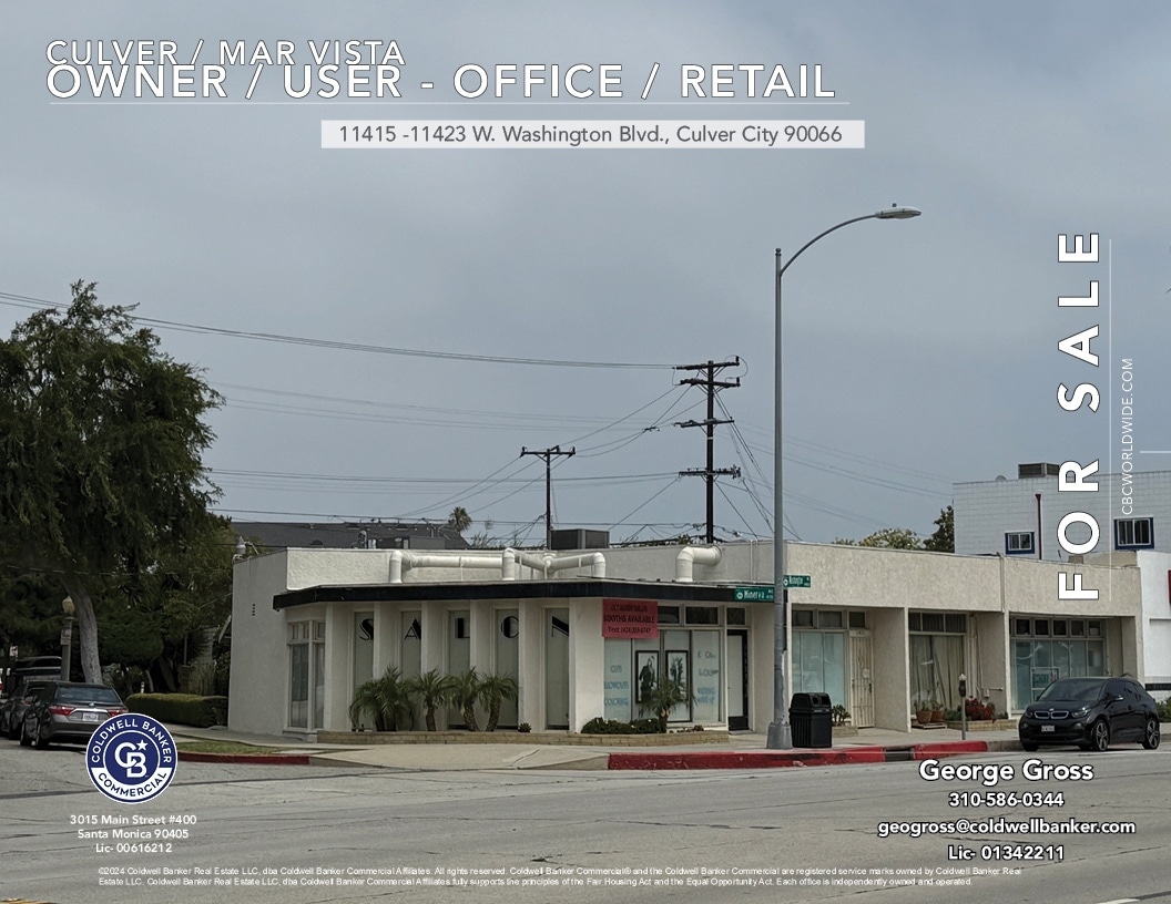 11415 W Washington Blvd, Los Angeles, CA for Sale