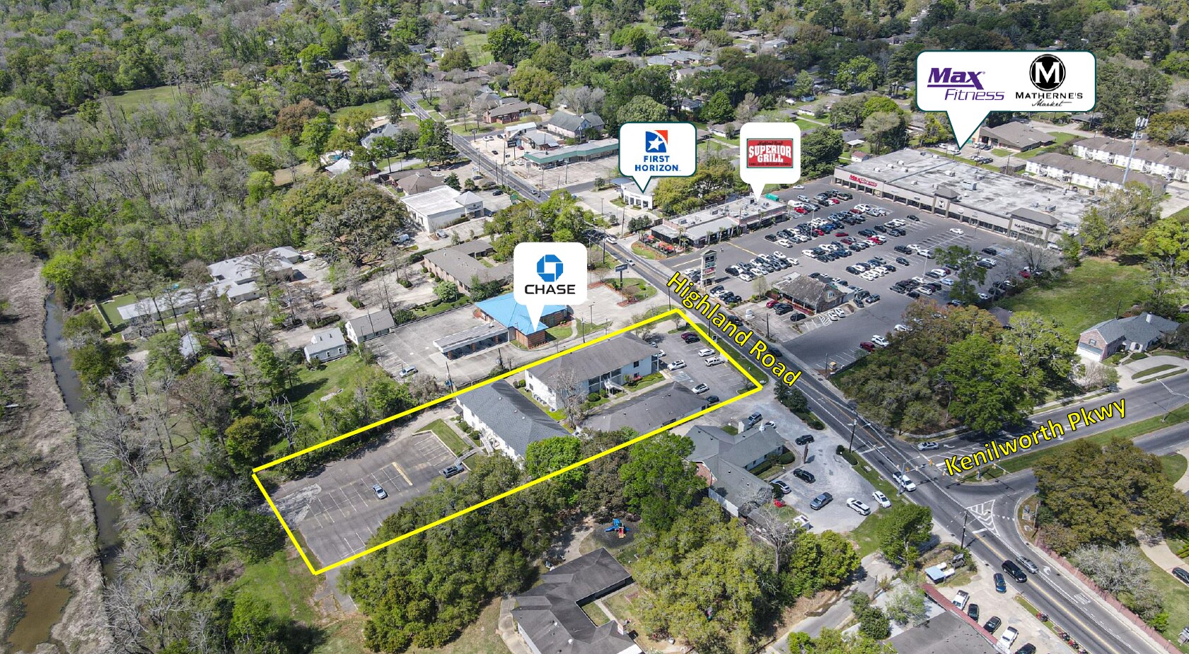 7384-7388 Highland Dr, Baton Rouge, LA for Sale