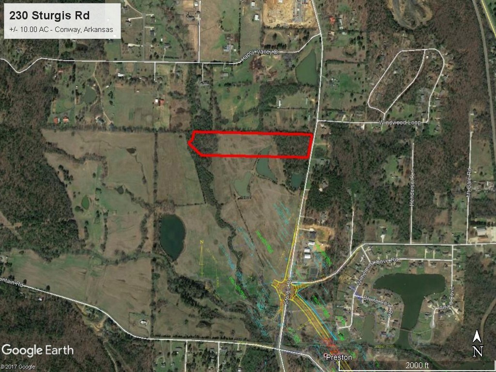 230 Sturgis Rd Conway, AR 72034 Land Property for Sale on