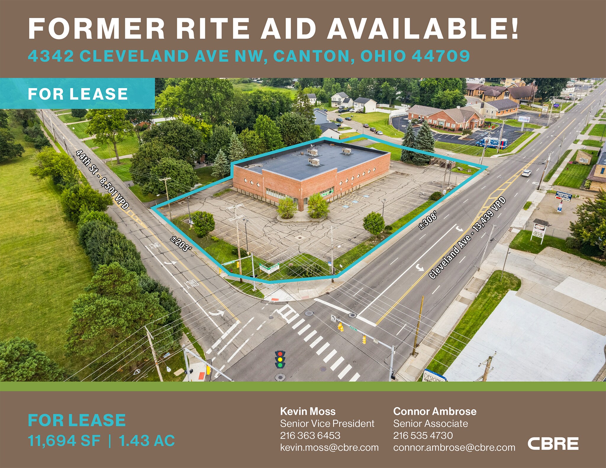 4342 Cleveland Ave NW, Canton, OH for Rent